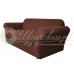 Чехол на 3-хм диван Бирмингем шоколад